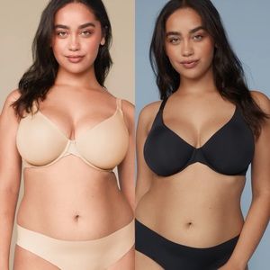 Lot of 2 Harper Wilde base unlined bras, 42DDD(F)